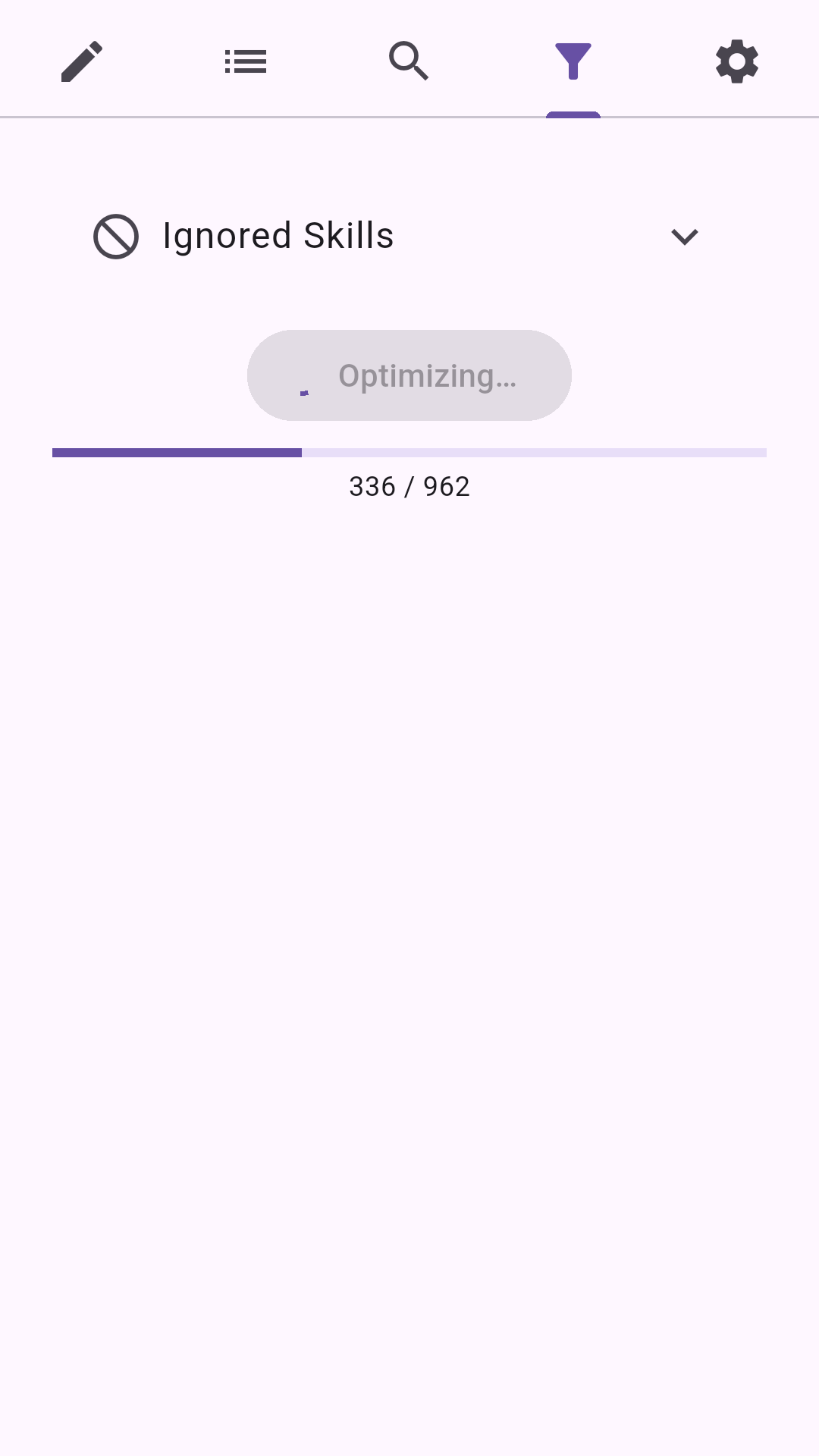 Identify Unneeded Talismans